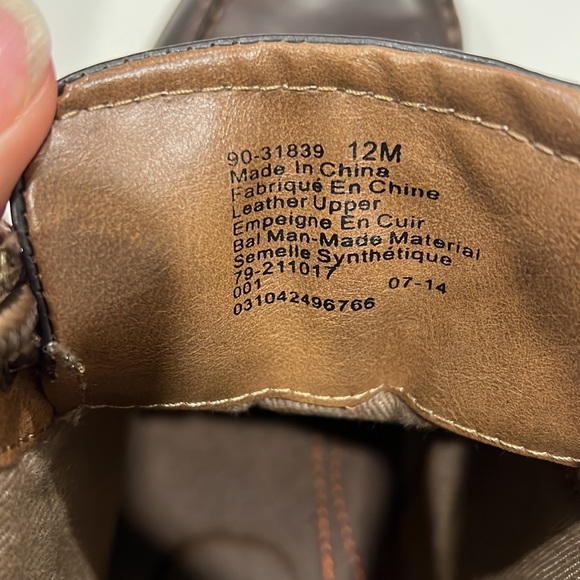 Dockers Brown Leather Boots - Picture 4 of 7